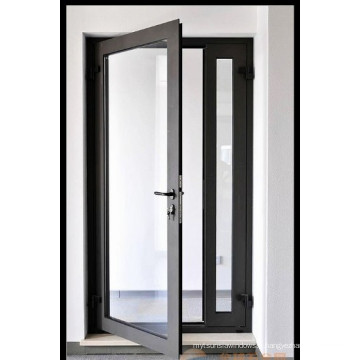 Portes coulissantes en aluminium à double vitrage / portes battantes en aluminium